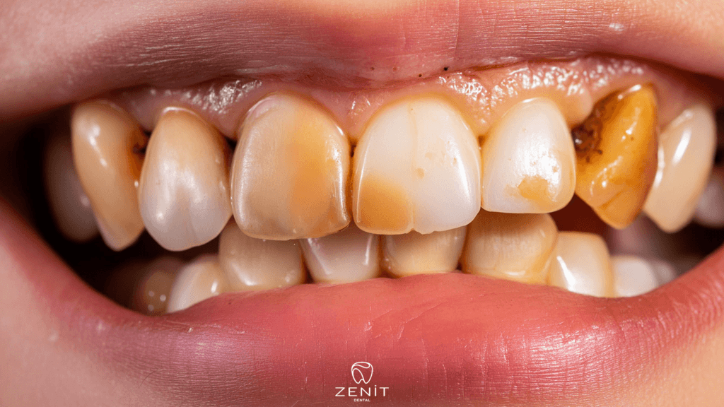 Dişteki Kahverengi Lekeler