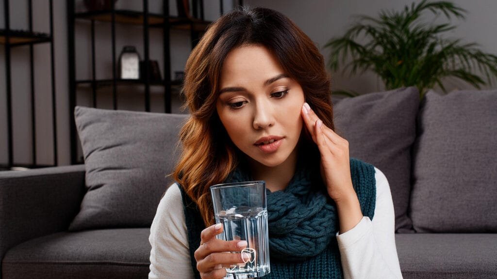 Teeth Paining While Drinking Water