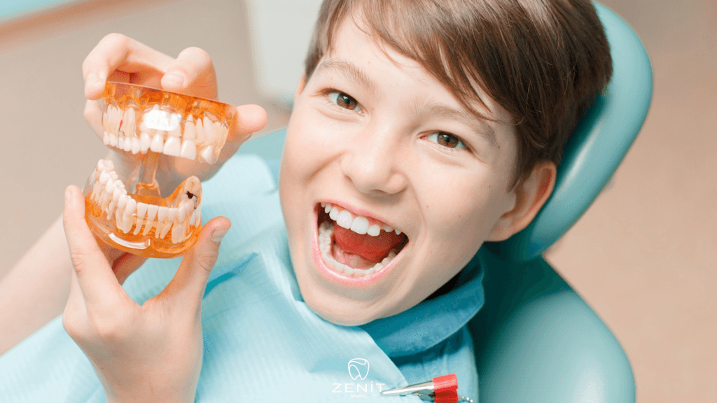 When do milk teeth fall out?